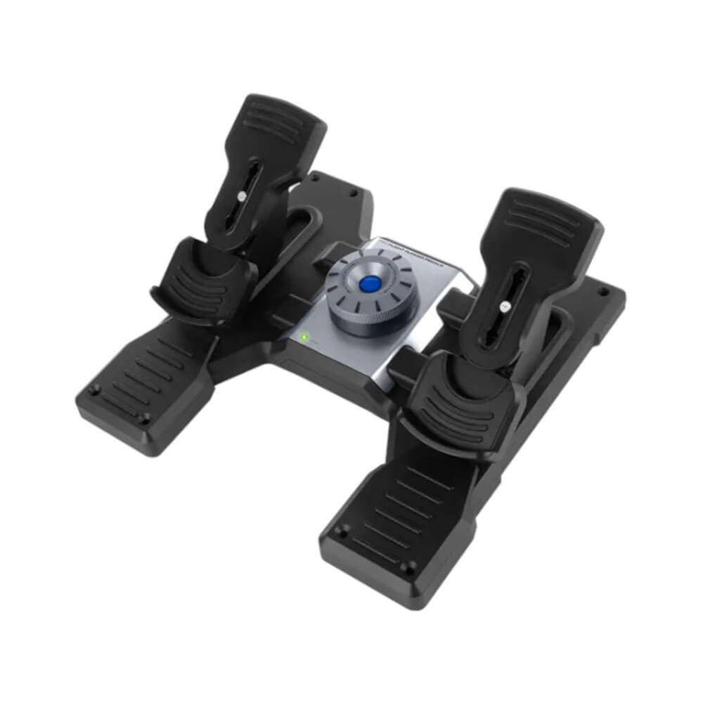 Saitek Pro Flight Rudder Pedals for PC - Cable - USB - PC - image 3 of 4