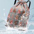 thumbnail image 2 of Drasry Drawstring Backpack Resistant String Bag Swimming Gym Sports Bags (Rabbit), 2 of 6