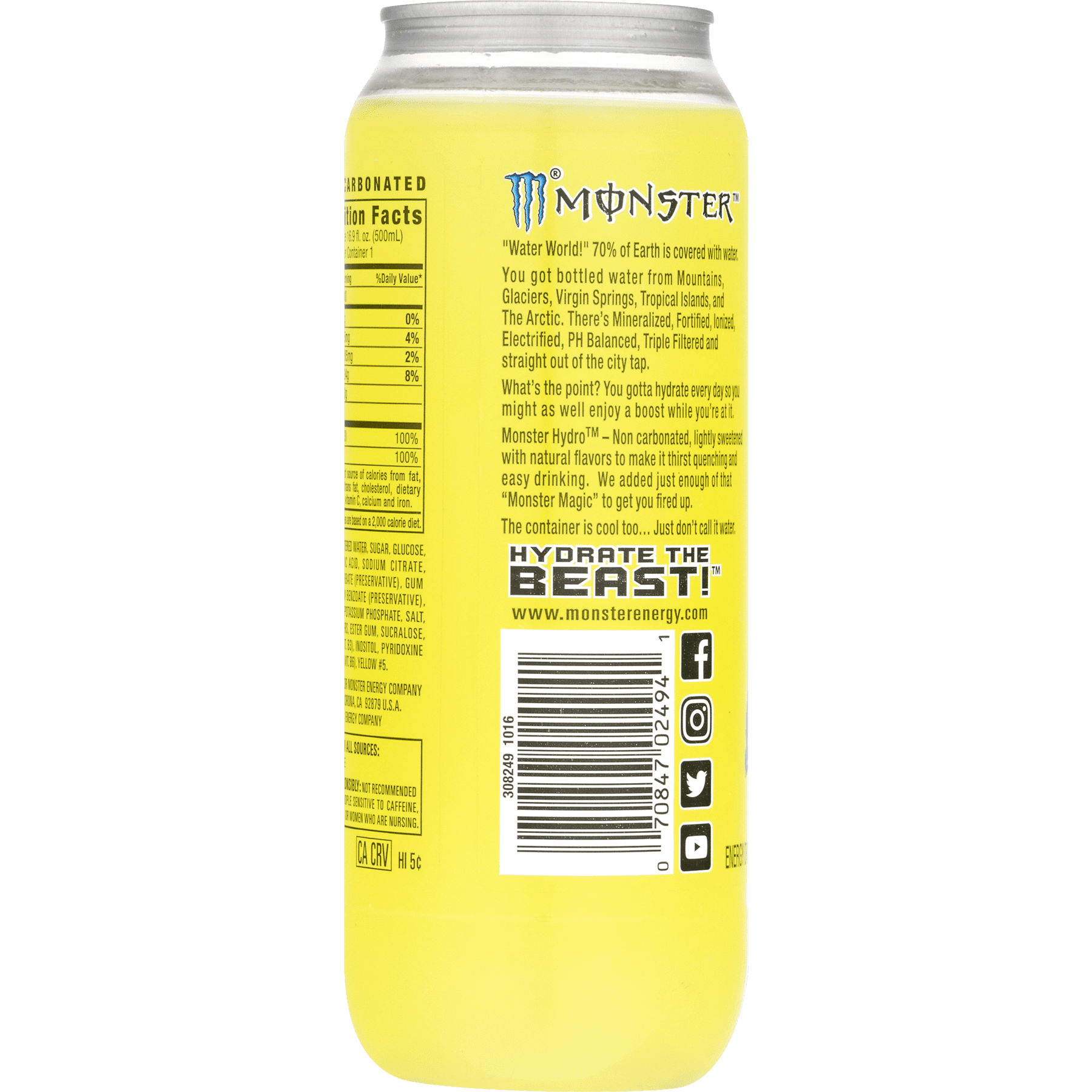 33 Monster Energy Drink Nutrition Facts Label Labels Design Ideas 2020