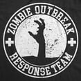 thumbnail image 2 of Mens Funny T Shirts Zombie Outbreak Response Team Sarcastic Graphic Tee for Men Graphic Tees, 2 of 9