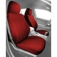 thumbnail image 2 of CalTrend Front Sport Buckets Tweed Seat Covers for 2010-2013 Mini Cooper - BM132-02TA Red Insert and Trim, 2 of 3