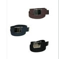 thumbnail image 4 of CTM  Cotton Belt with Nickel Finish Buckle (Pack of 3) (Men Big & Tall), 4 of 4