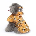 thumbnail image 3 of Chubasquero para perros, chaqueta impermeable ajustable para mascotas con correa reflectante, chaqueta ligera para la lluvia para perros, poncho transpirable para mascotas (L), 3 of 5