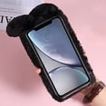 thumbnail image 3 of MasteelfCA Plush Bunny Ear Phone Case Cartoon Furry Phone Cover Compatible for iPhone 13, 3 of 6