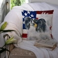 thumbnail image 3 of USA Design with Dog Fabric Decorative Pillow, 3 of 4