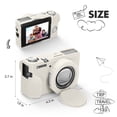 thumbnail image 3 of Camera Silicone Case Accessories for Canon G7X Mark III-Beige, 3 of 8