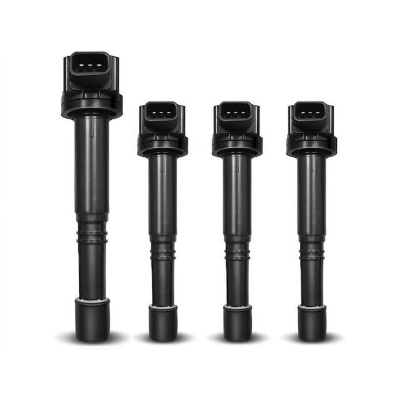 Ignition Coil Kit 4 - Compatible with 2007 - 2012 Acura RDX Sport Utility 2.3L 4-Cylinder - Autopart Premium