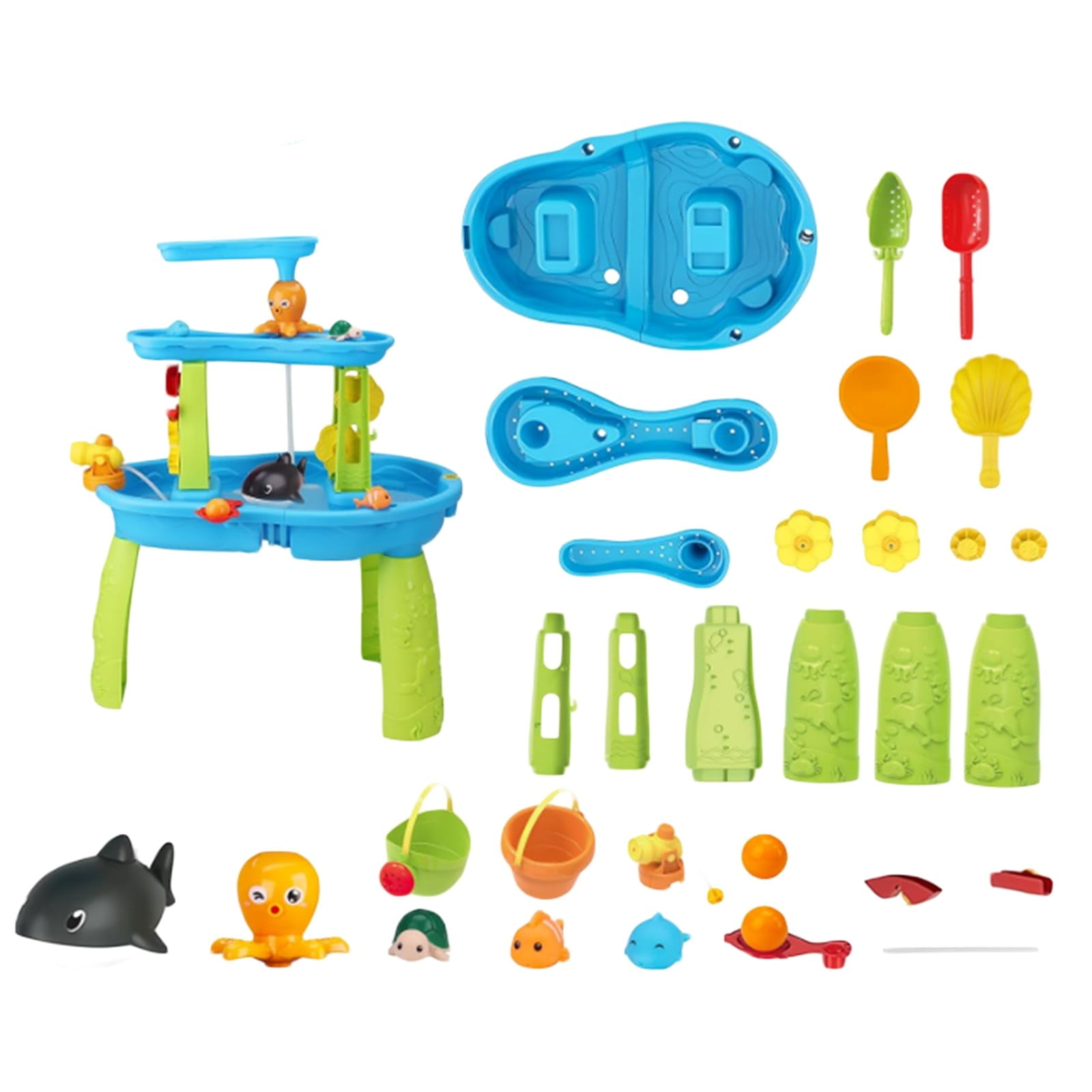Little Tikes Kids Waterfall Island Water Activity Play Table Set 並行輸入品