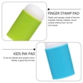 thumbnail image 4 of OULII 10Pack Finger Paints For Kids Assorted Color Plastic Sponge Round Shape Art Creation Graffiti, 4 of 8