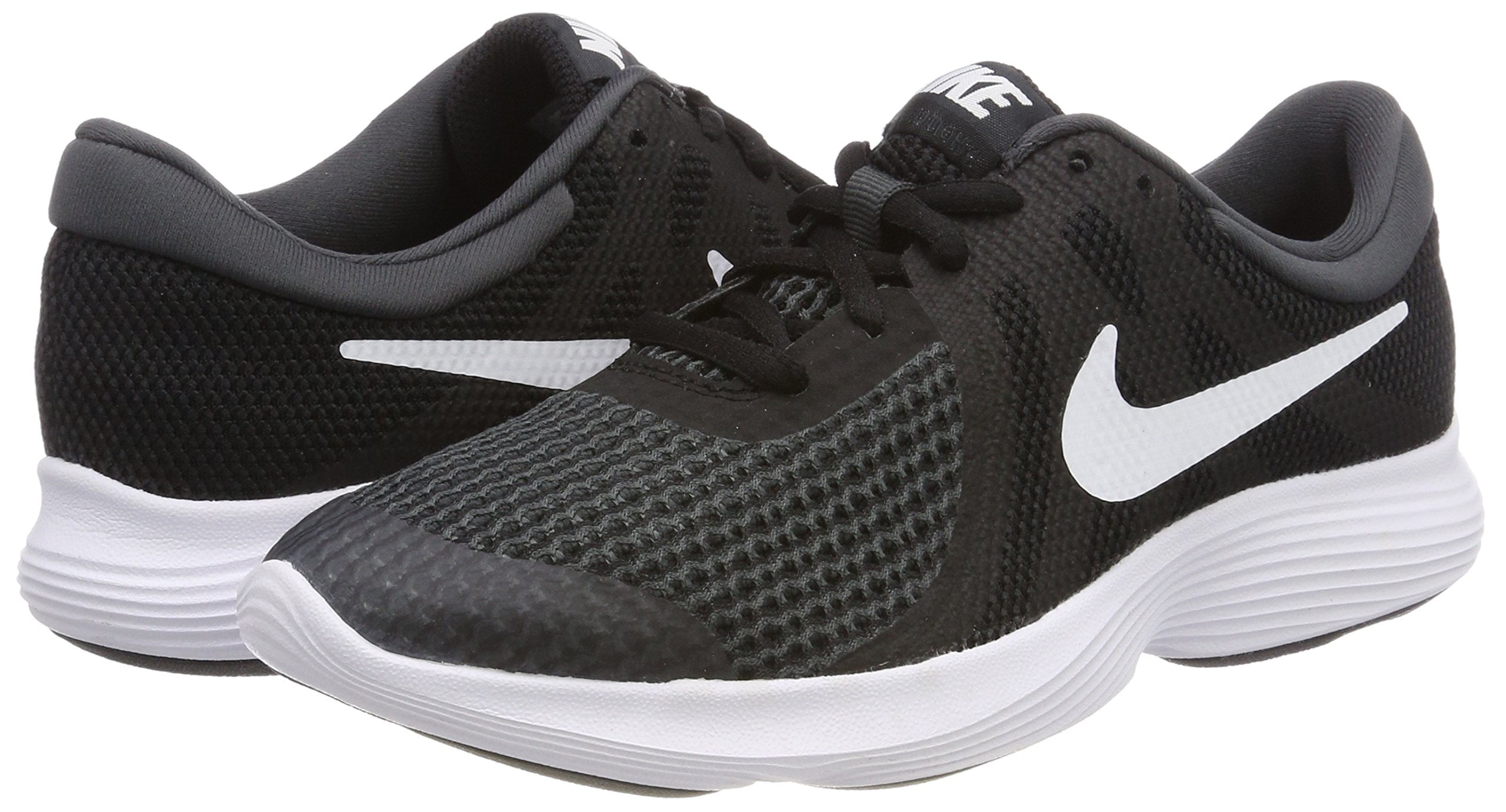 Nike 943309-006: Revolution 4 Big Running Sneaker (5.5 Kid M) Walmart.com