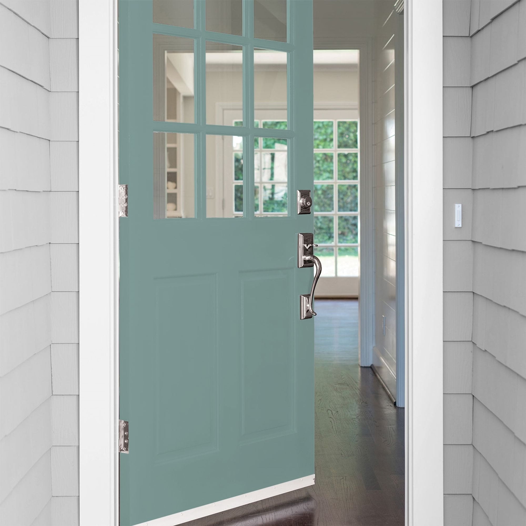 HEP Green Granite Exterior Paint + Primer Satin , 1 Quart