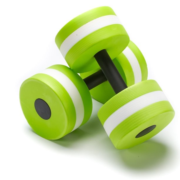 Black Mountain Products Aquatic Exercise Water Dumbbells, Set of 2