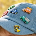 thumbnail image 6 of newwalpole Kids Hats for Boys, 3-8T Kids Baseball Cap with Sunglasses, Adjustable Toddler Ball Caps Hat for 3-8Y Girls Boys Light Blue for Size One Size, 6 of 8