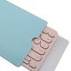 thumbnail image 5 of Funda de cuero para teclado a prueba de polvo, impermeable, de doble cara, de PVC, portátil, funda de viaje para teclado Logitech K380, 5 of 5