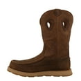 thumbnail image 2 of TWISTED X Adult Male 11" Work Pull On Wedge Sole Brunette & Pecan Boots, Size: 11.5, Width: W, 2 of 6