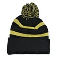 thumbnail image 2 of Arsenal FC Cannon Striped Bobble Beanie, 2 of 2