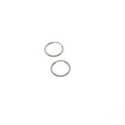 Sterling Silver Earrings | 12mm Mini Hoops | 1 Pair (BE8912SP)
