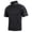 Black,#022, variant on Men's Tactical Shirt Short Sleeve Quarter Zip Stand Collar Camouflage Patchwork With Arm Pockets Quick Dry Outdoor Hiking Work Tops for Hunting Shooting Daily Wear,M