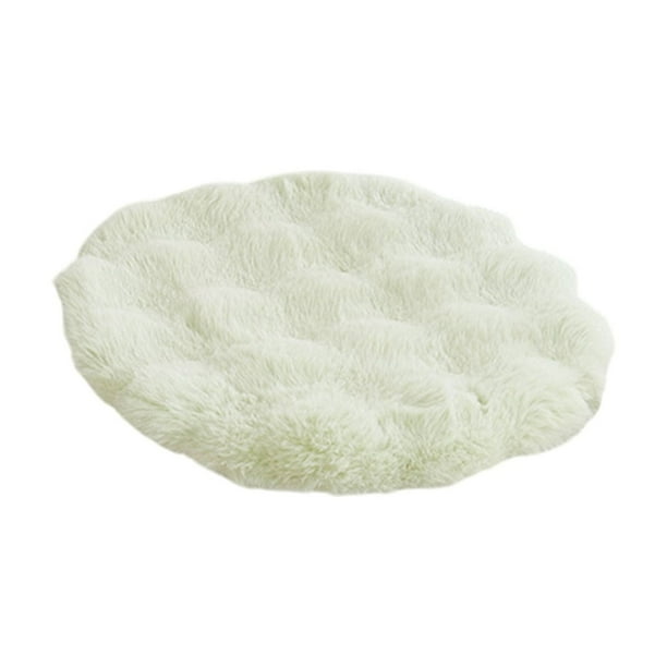 Cojín de invierno afelpado para silla de oficina. Cojín de asiento suave y cálido para sentarse durante largos periodos en casa o en la oficina. 40 x 40 cm. Almohadilla de poliéster para silla,