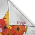 thumbnail image 3 of Ambesonne Letter R Kitchen Curtains, Gerbera Daisies Style, 55"x39", Multicolor, 3 of 3
