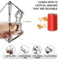 thumbnail image 4 of kjfeif 5.9 Inches Mini Bow Set Right Handed Hunting Toy 12 Designed for Practicing and Hunting Recreation for Hunting Shooting Practice Archery Entertainment Fun, 4 of 7
