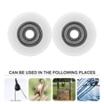 thumbnail image 4 of OULII 2Pcs U-Groove Pulley Encapsulation Steel for Barn Door Lift Wheel Track Guidance 3.2X1.3in, 4 of 8