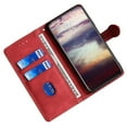 thumbnail image 2 of For Oppo Find X7 5G Shockproof Phone Stand Case PU Leather Phone Cover Wallet - Red, 2 of 5