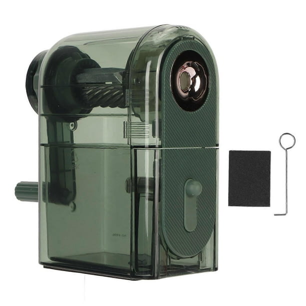 Manual Pencil Sharpener 7 Speeds Adjustable Pencil Tips Portable Handheld Pencil Sharpener for 6 to 8mm Pencil Charcoal