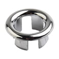 thumbnail image 6 of Wuweikeji 4-Pack ABS Plastic Sink Overflow Ring 30mm Outer Diameter Chrome Plated Easy Installation Corrosion-Resistant Drain Cap for Kitchen & Bathroom, 6 of 12