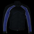 thumbnail image 4 of Milwaukee Leather Men's Combo Textile Mesh Racer Jacket - BLK Medium, 4 of 8