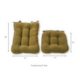 thumbnail image 6 of Greendale Home Fashions Hyatt Moss 2-Piece Rocking Chair Cushion Set, 6 of 6