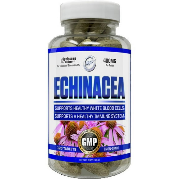 Hi-Tech Echinacea Non-GMO 400mg 120 Tablets