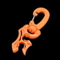 thumbnail image 3 of Tignapoo Ensemble de Pinces pour Tuyau de Plongée - Crochets à Pression Rapide pour Régulateur BCD pour Tuyau Basse Pression, Design Durable Rotatif, Lot de 2 en Orange Vif, Parfait pour Sécuriser les Tuyaux d'Équipement, 3 of 6
