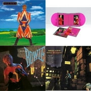 Earthling (2021 Remaster/2LP) & Let's Dance (2018 Remastered Version) & Rise & Fall Of Ziggy Stardust & The Spiders From Mars (2012 Remaster/Half-Speed Master) & Montreal '87 (Limited/Pink LP Vinyl)
