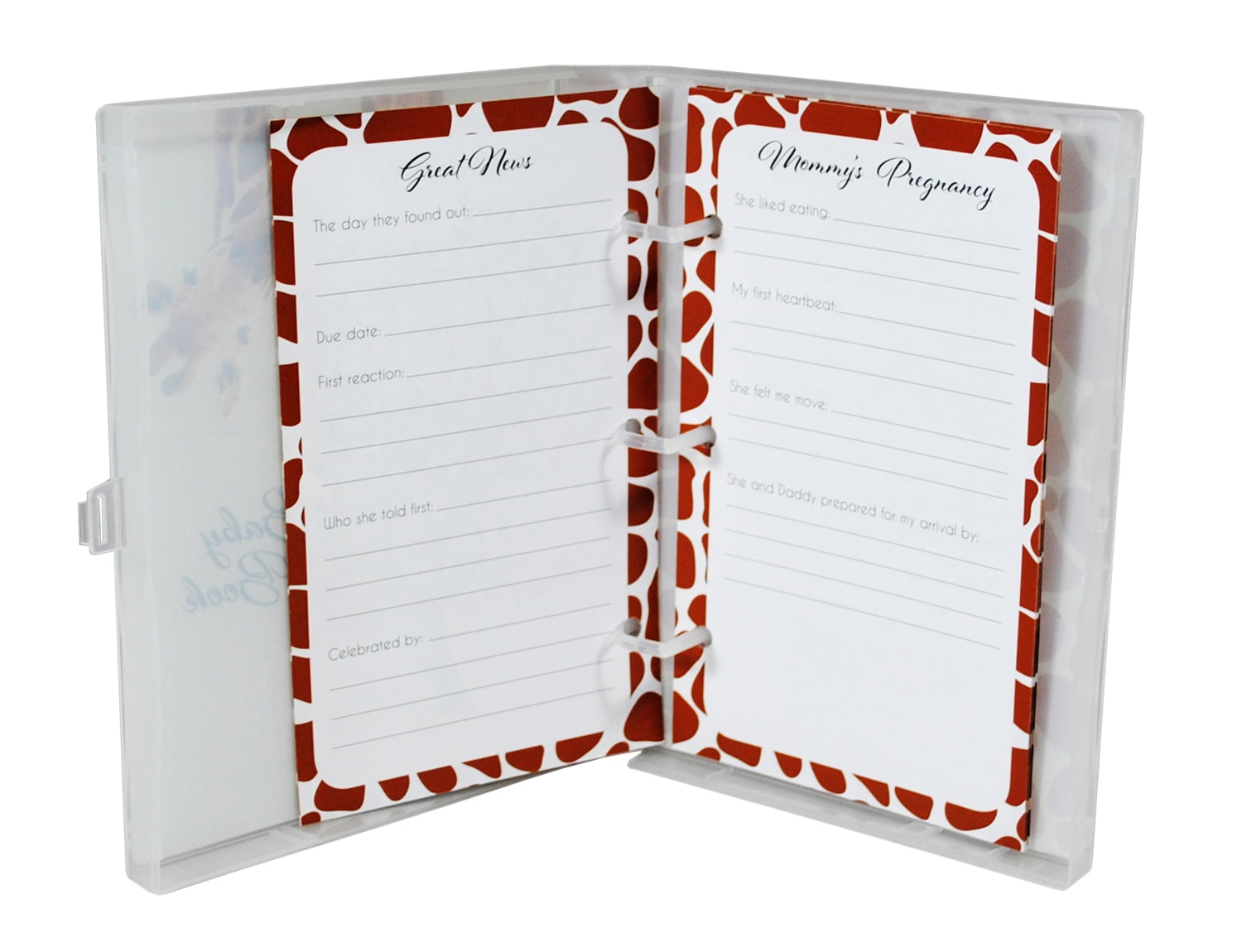 UniKeep Baby Memory and Records Keeper Book, 10 Photo Pages, 30 Themed