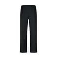 thumbnail image 4 of asjyhkr Mens Linen Pants with Pockets Drawstring Elastic Waist Casual Summer Beach Lightweight Athletic Pants, 4 of 7