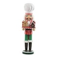 thumbnail image 4 of Figura de Cascanueces de 14 pulgadas, juguete decorativo navideño, figura de Cascanueces para chimenea, decoración de escritorio navideña coleccionabl Estilo C, 4 of 8
