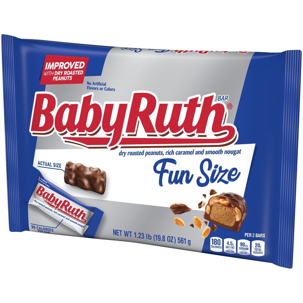 Baby Ruth Fun Size Peanut Chocolate Candy Bars