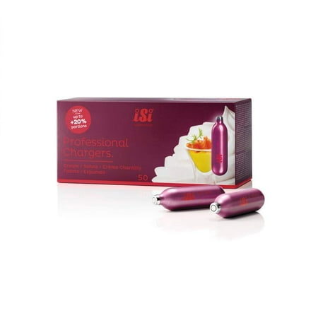 

iSi Professional 50-Pack N2O Cream Charger Set