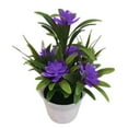 thumbnail image 6 of Yesbay Artificial Fake Lotus Flower Potted Plant Bonsai Wedding Party Garden Home Decor, 6 of 6