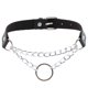 thumbnail image 1 of Xiao Hua Accesorios de ropa, collar ajustable, collar de cuero punk, collar gótico rock de PU, accesorios de ropa, 1 pieza, 1 of 5