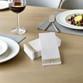 thumbnail image 4 of EXHUMKY 75Ud Servilletas Desechables De Papel Con Impreso Europeo Para Cena Y Eventos, 4 of 7