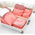 thumbnail image 4 of Packing Cubes for Suitcases, 6pcs/set Packing Cubes for Travel Essentials, Lightweight Luggage Suitcase Organizer Bags Set with Shoe Bag, Keep Shape Travel Cubes for Packing, 4 of 7