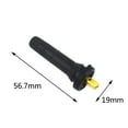 Linjieee TPMS Nozzle Tire Pressure Sensing Induction Tire Part For