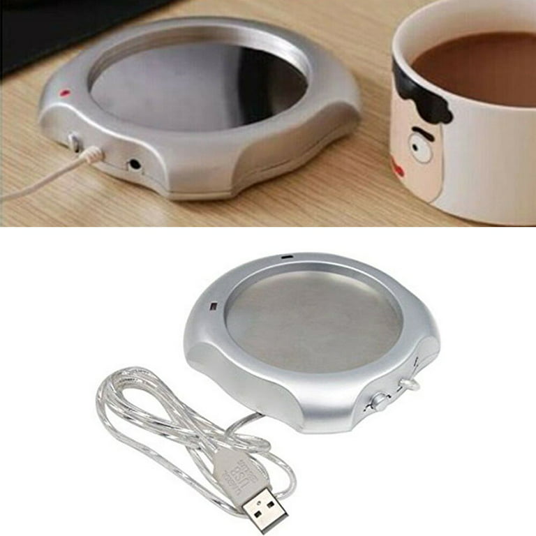 USB Coffee Mug Warmer Tea Milk Cup Heater Pad Heating Plate for Office Home