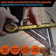 thumbnail image 4 of Chevron Carré EZ Read, Aluminium, 7 Po - 1904-0700, 4 of 4