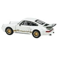 thumbnail image 2 of Porsche 911 Carrera RSR 3.0 Grand Prix White with Gold Stripes and Wheels 1/64 Diecast Model Car by Paragon, 2 of 6