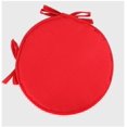 thumbnail image 2 of Solid Chair Round Seat Pad Cushion Tie-on Kitchen Dining Removable Cover Mat, 2 of 4