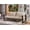 Brown/Taupe, variant on Safavieh Fash Metal Outdoor Sofa, Brown/Taupe