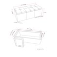 thumbnail image 4 of WyndenHall Franklin Extra Large Rectangular Storage Ottoman with 3 Serving Trays, 4 of 7